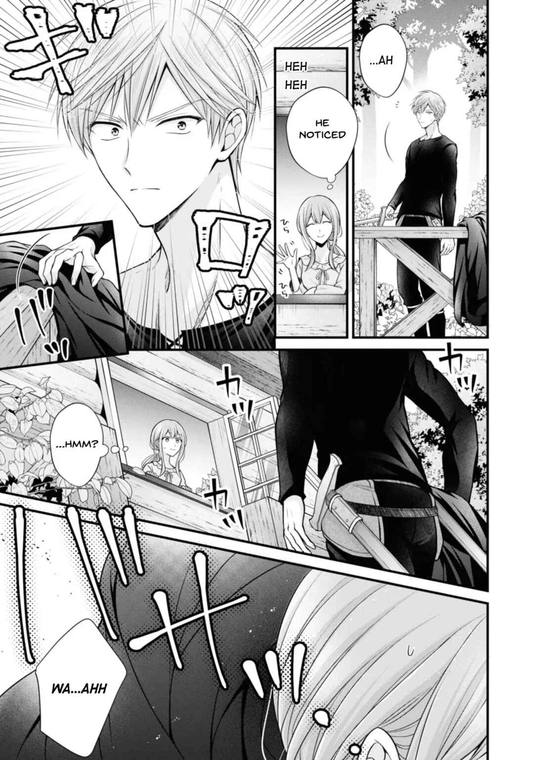 Page 13 Chapter 4 Otoko Un Zero no Kusushi Reijou, Hatsukoi no Kurokishi-sama ga Oshikake Konyakusha ni Narimashite