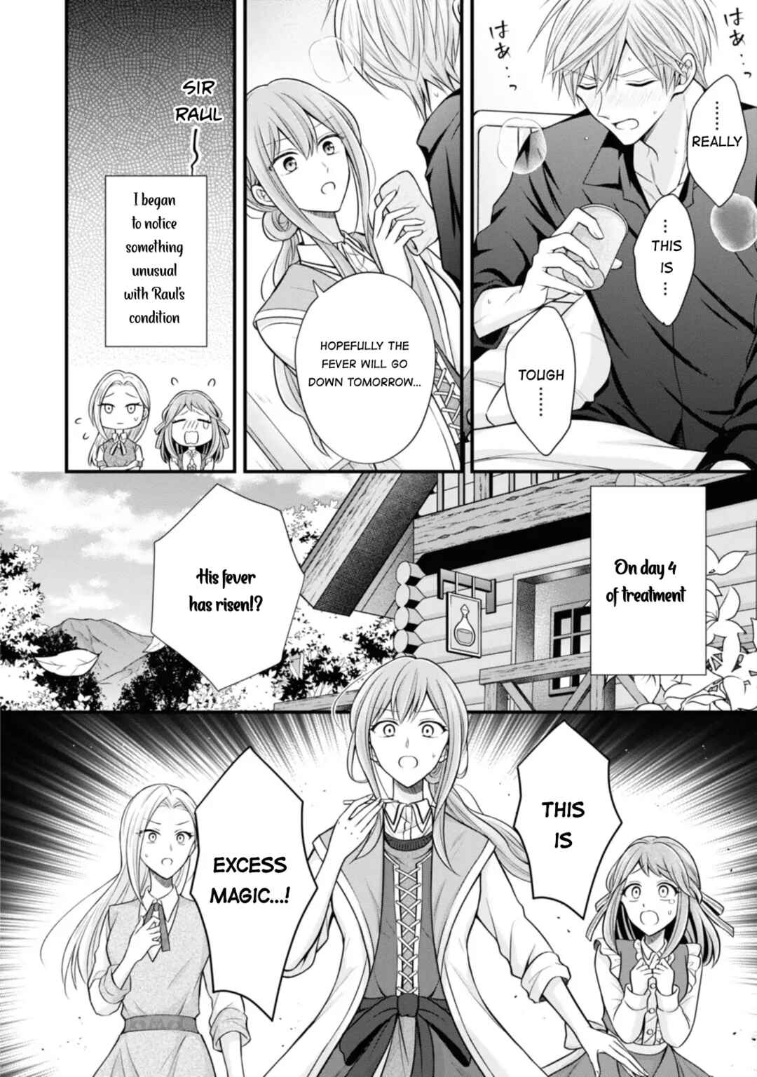 Page 24 Chapter 4 Otoko Un Zero no Kusushi Reijou, Hatsukoi no Kurokishi-sama ga Oshikake Konyakusha ni Narimashite