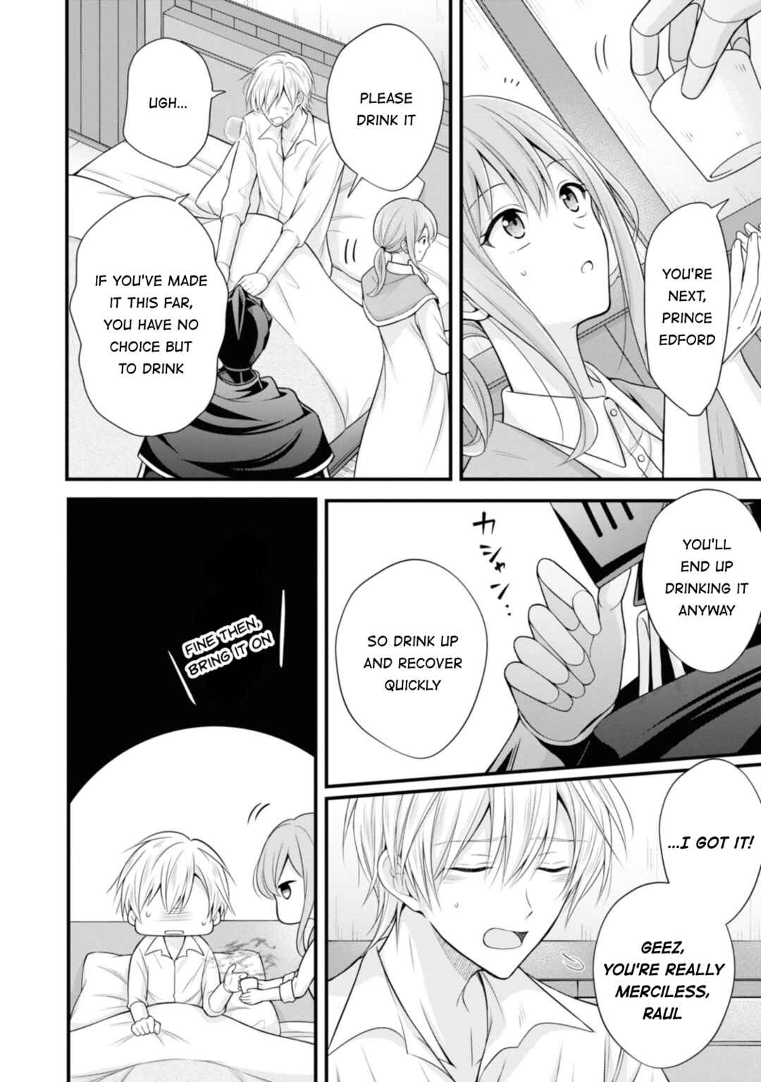Page 30 Chapter 1 Otoko Un Zero no Kusushi Reijou, Hatsukoi no Kurokishi-sama ga Oshikake Konyakusha ni Narimashite