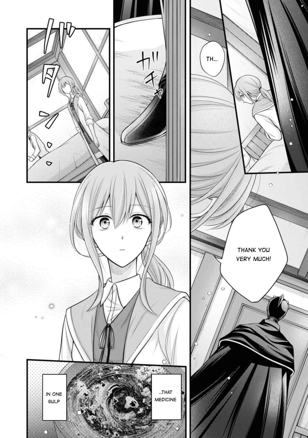 Page 32 Chapter 1 Otoko Un Zero no Kusushi Reijou, Hatsukoi no Kurokishi-sama ga Oshikake Konyakusha ni Narimashite