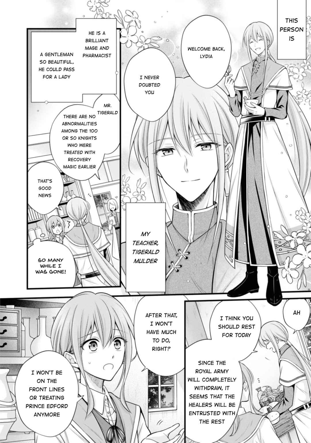 Page 34 Chapter 1 Otoko Un Zero no Kusushi Reijou, Hatsukoi no Kurokishi-sama ga Oshikake Konyakusha ni Narimashite