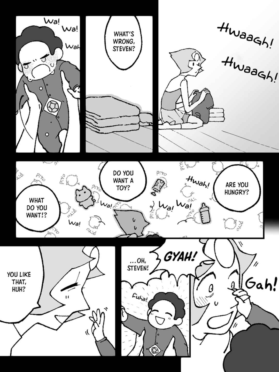 Page 1 Chapter Unknown_b27c Steven Universe - Pearl and Steven (Doujinshi)