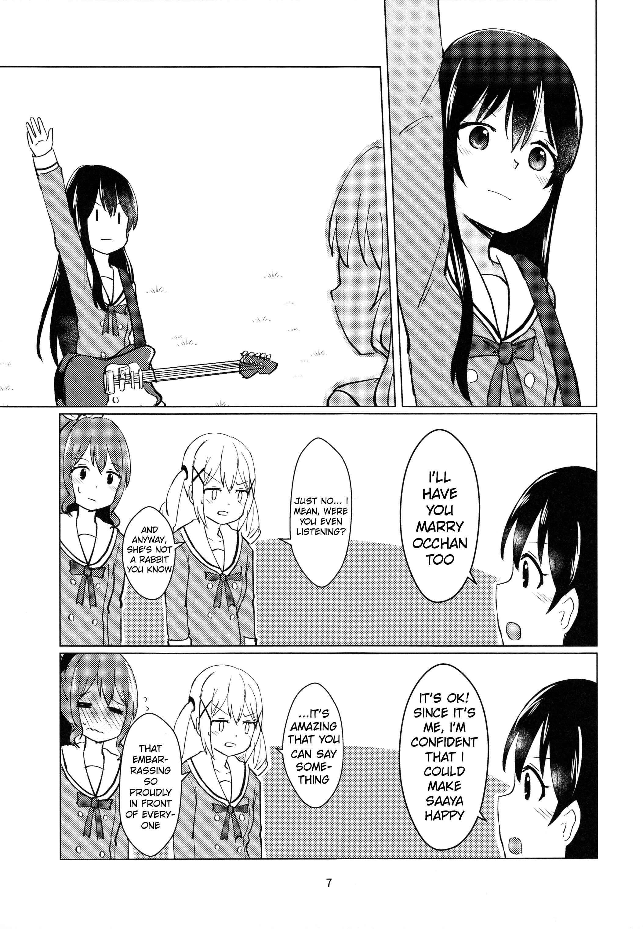 Page 6 Chapter Unknown_c2d8 BanG Dream! - Jukunen Fuufu Joshi Kousei (Doujinshi)