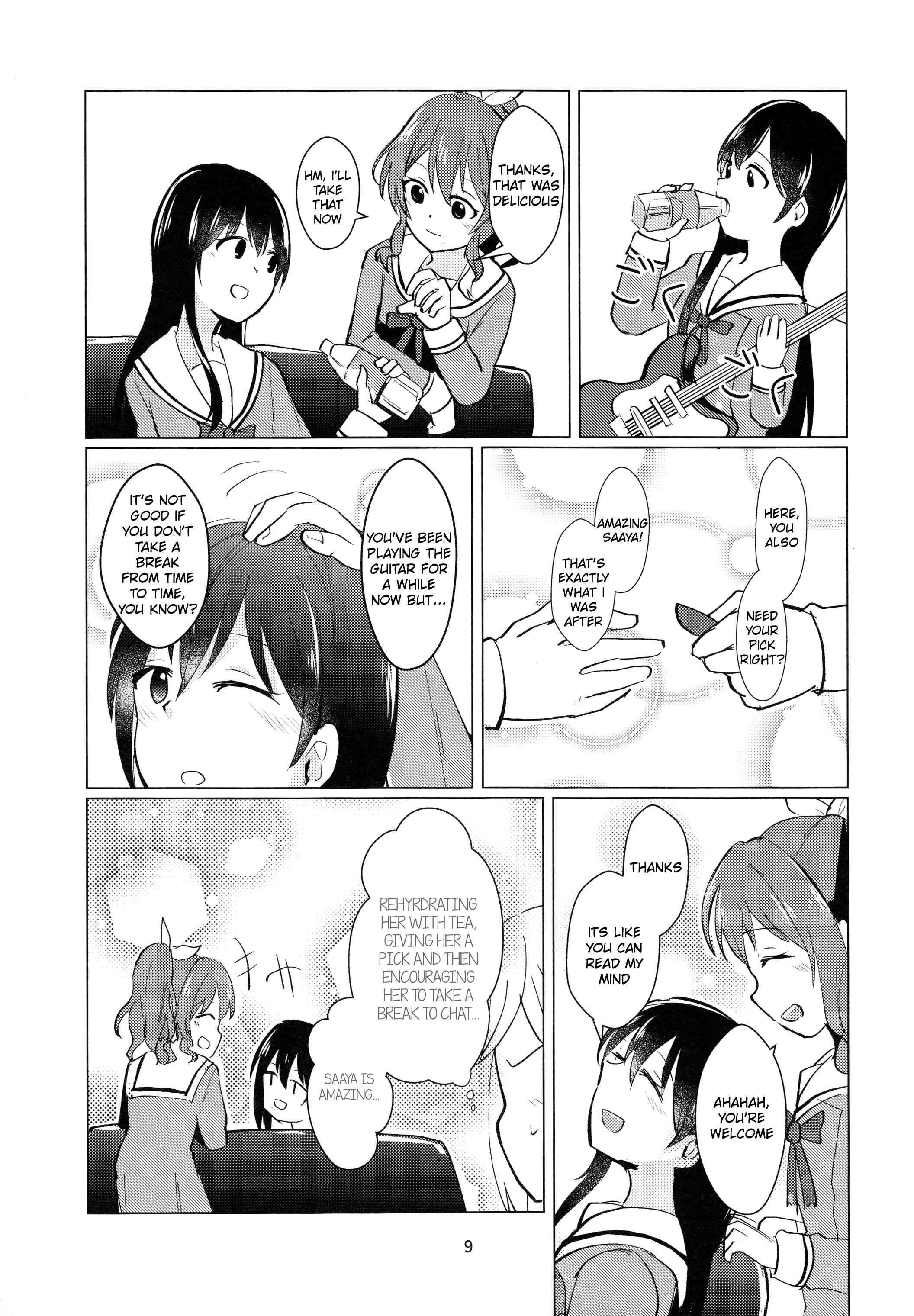 Page 8 Chapter Unknown_c2d8 BanG Dream! - Jukunen Fuufu Joshi Kousei (Doujinshi)