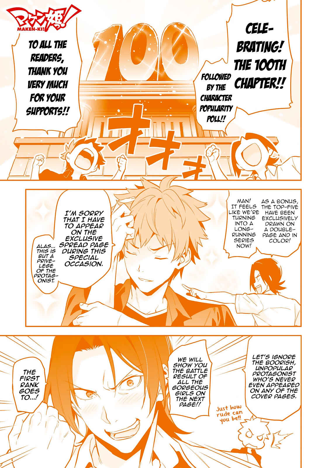 Page 2 Chapter 100 Maken-Ki!