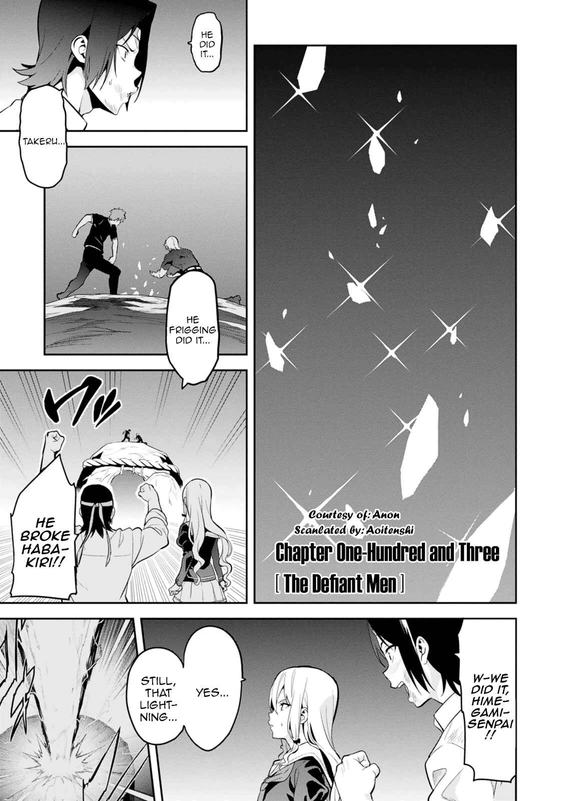 Page 1 Chapter 103 Maken-Ki!