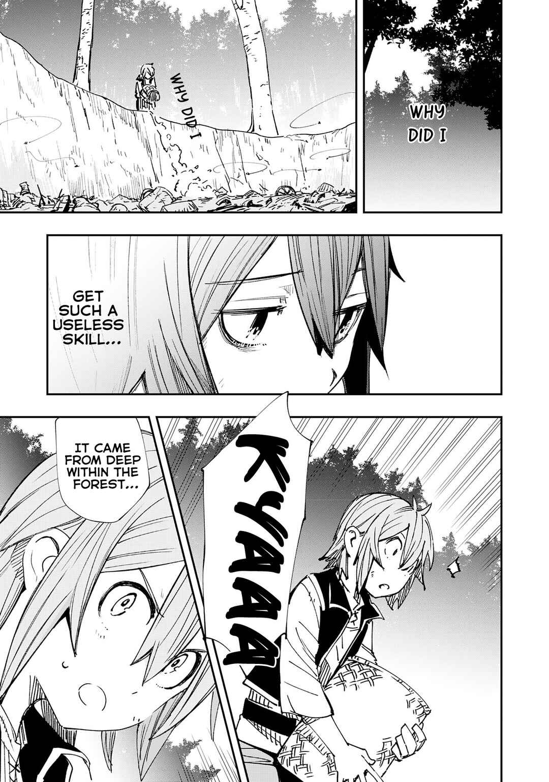 Page 12 Chapter 1.2 Skill Saisei to Hakai kara Hajimaru Saikyou Boukensha Life ~Gomihiroi to Tsuihousareta kedo Kikakugai no Chikara de Nariagaru!~