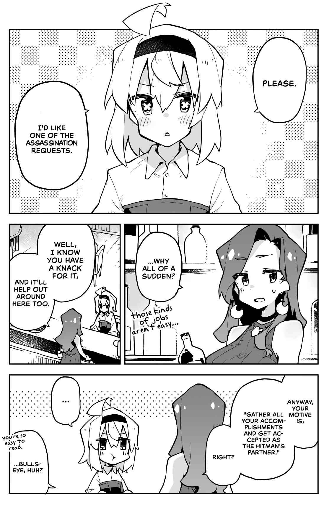 Page 1 Chapter 8 The Terrifying Hitman and the Little Girl He Took in