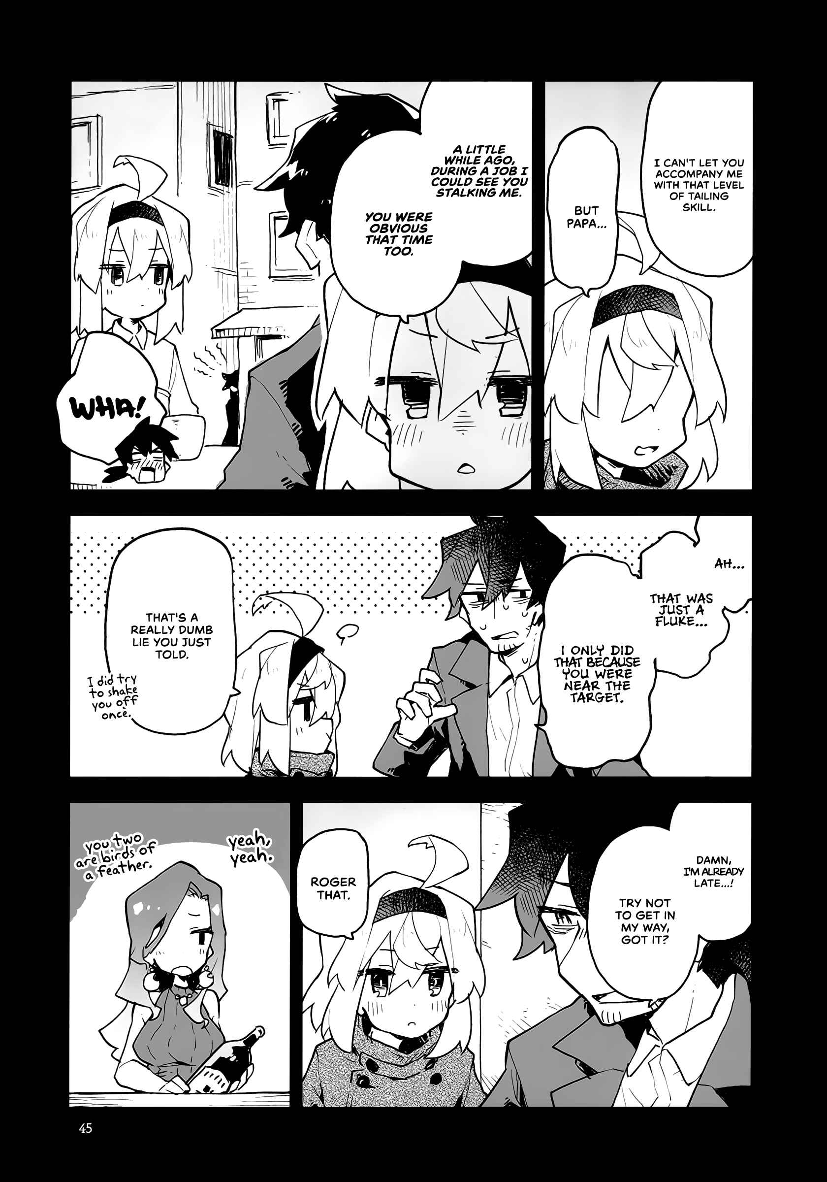Page 2 Chapter 7.5 The Terrifying Hitman and the Little Girl He Took in