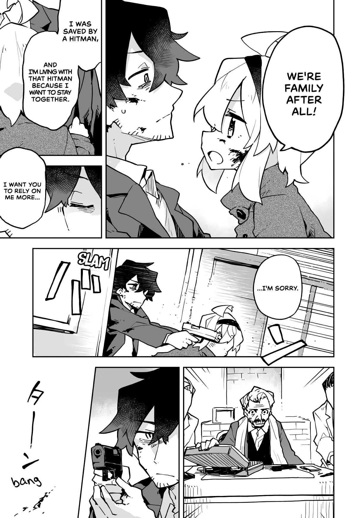 Page 3 Chapter 9 The Terrifying Hitman and the Little Girl He Took in