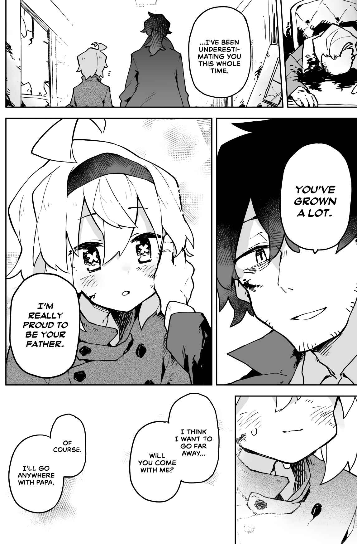 Page 4 Chapter 9 The Terrifying Hitman and the Little Girl He Took in