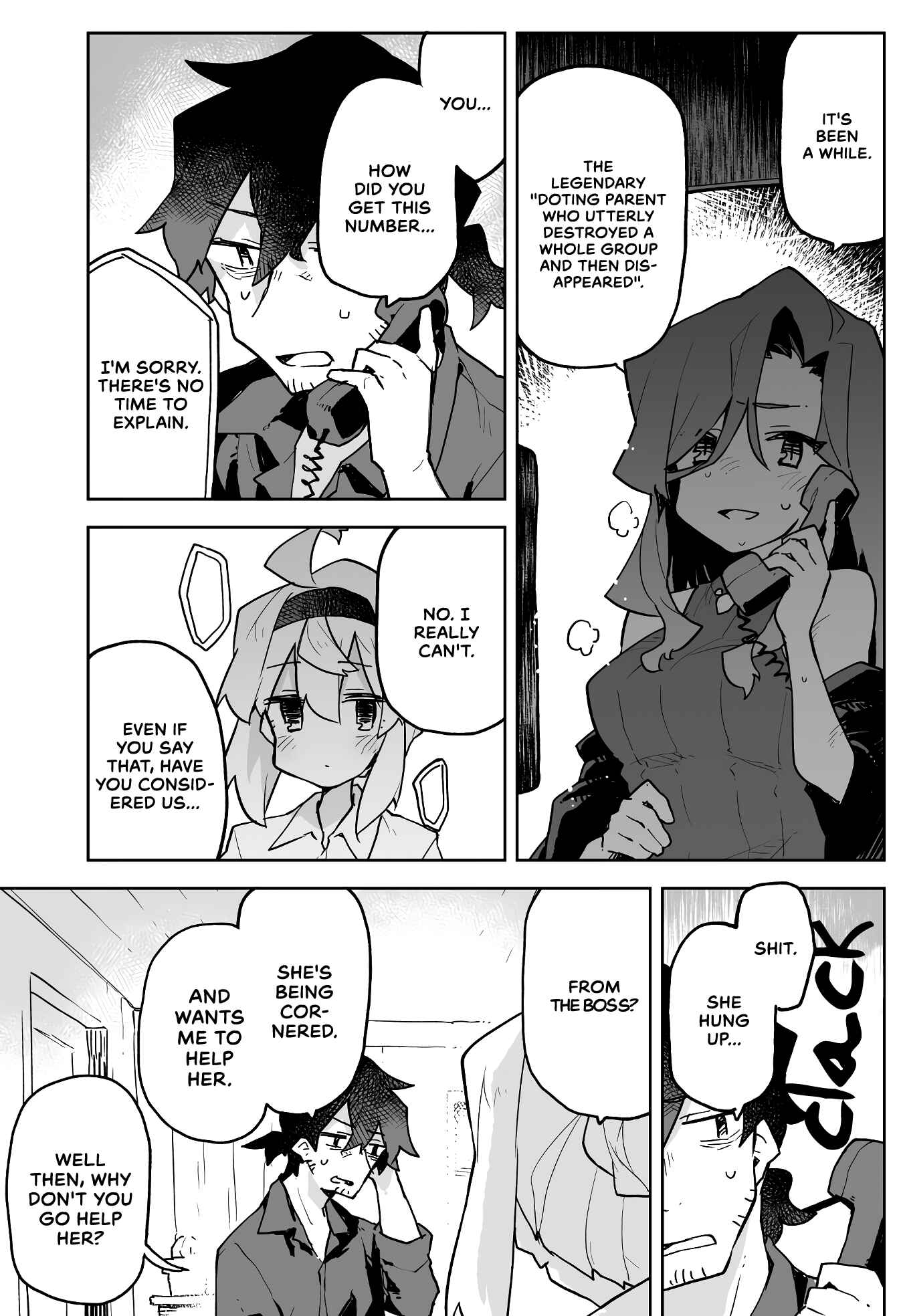 Page 3 Chapter 10 The Terrifying Hitman and the Little Girl He Took in