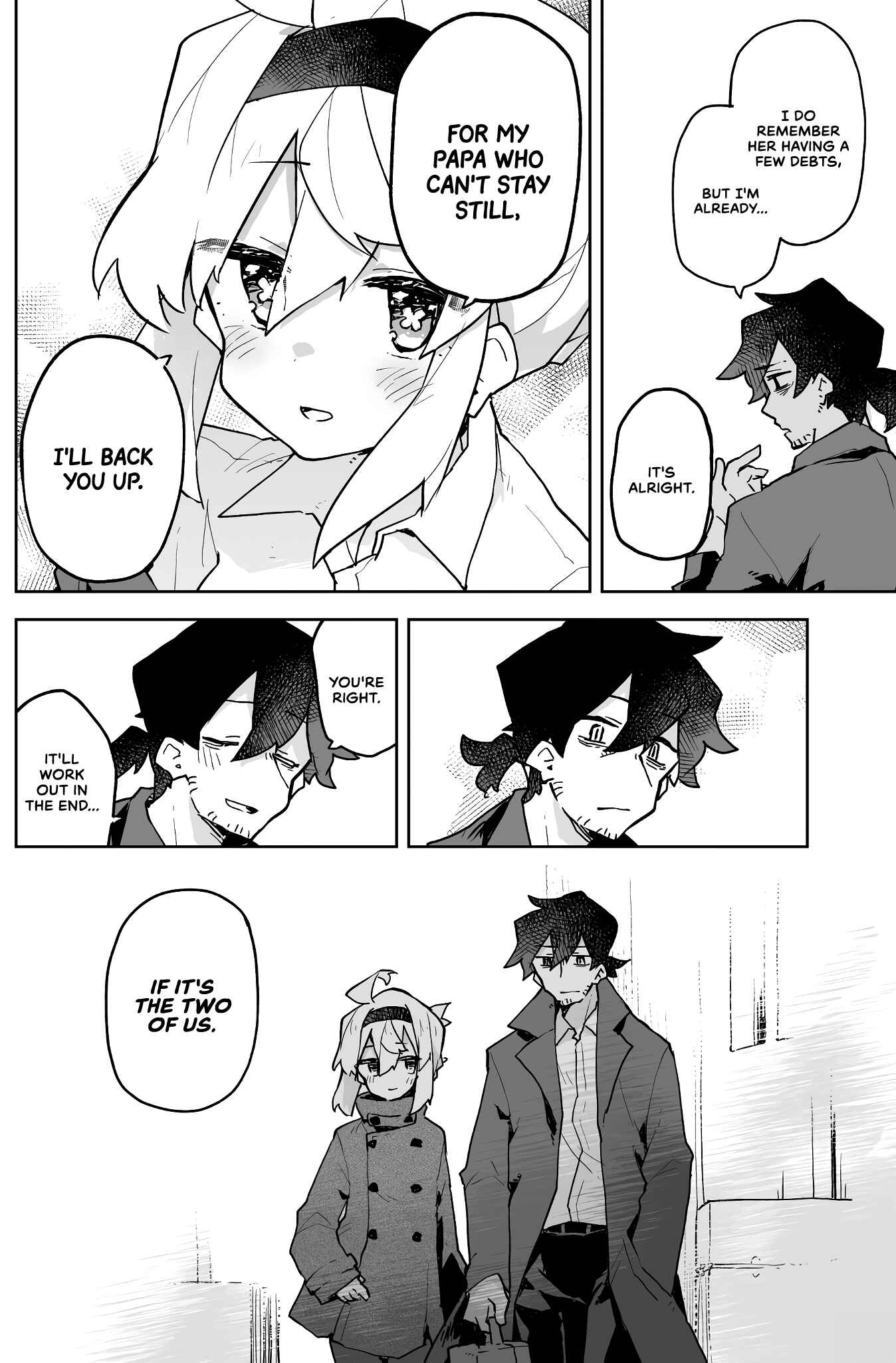 Page 4 Chapter 10 The Terrifying Hitman and the Little Girl He Took in