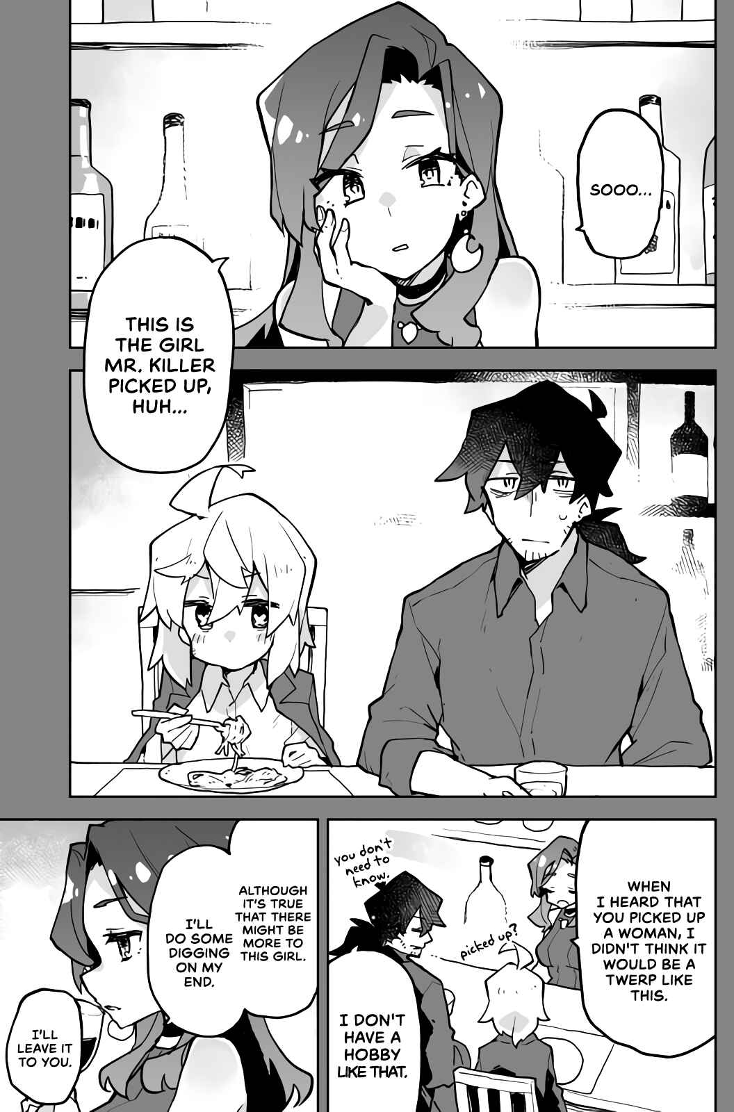 Page 1 Chapter 3 The Terrifying Hitman and the Little Girl He Took in