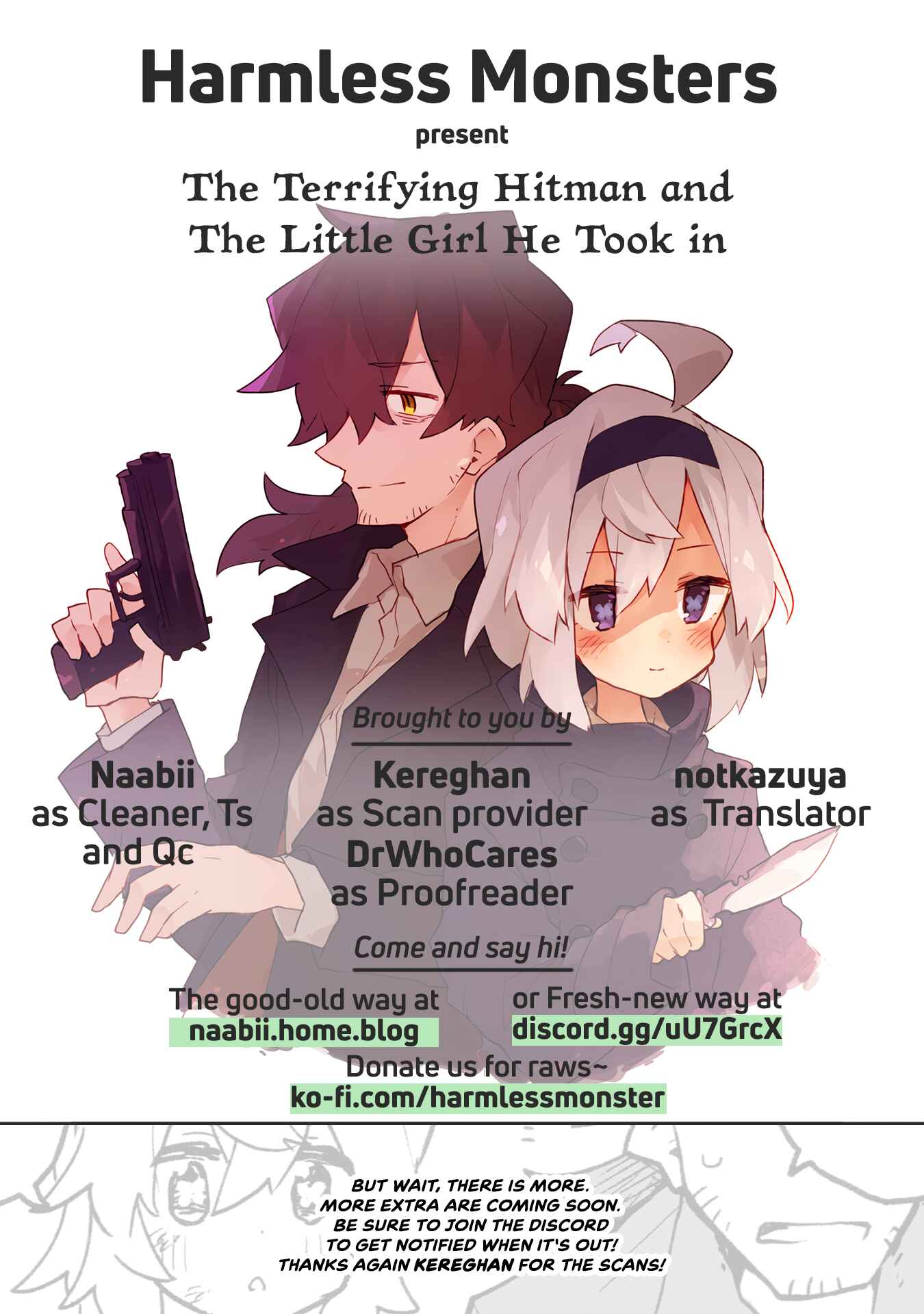 Page 3 Chapter 3.5 The Terrifying Hitman and the Little Girl He Took in