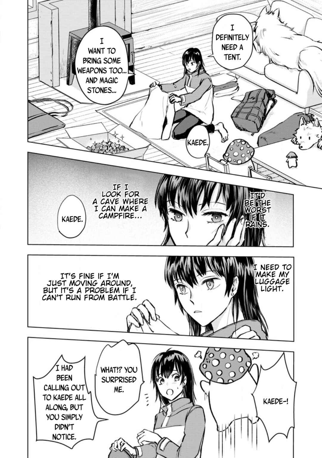 Page 21 Chapter 4 Hitori Camp shitara Isekai ni Teni shita Hanashi