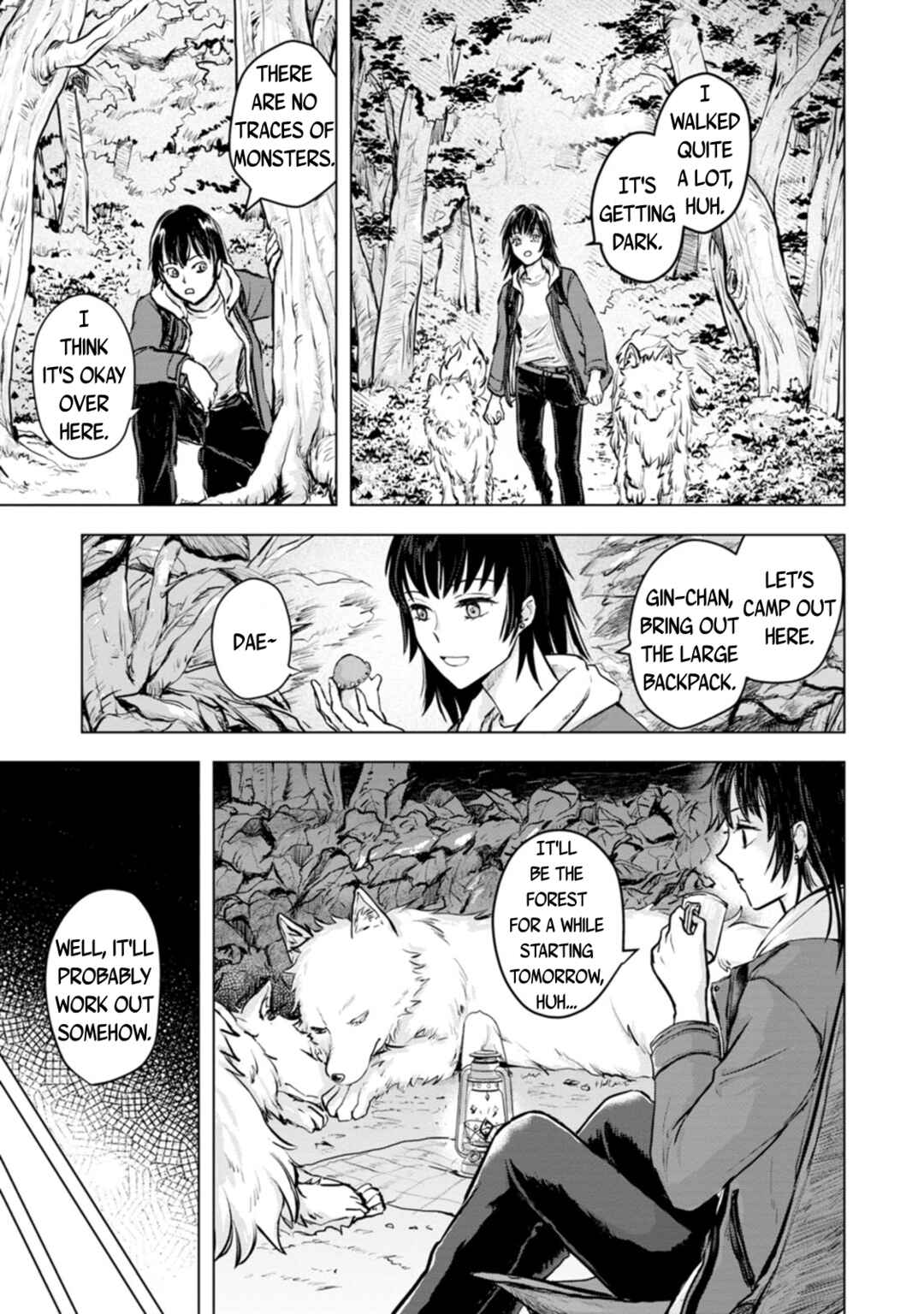 Page 8 Chapter 5 Hitori Camp shitara Isekai ni Teni shita Hanashi