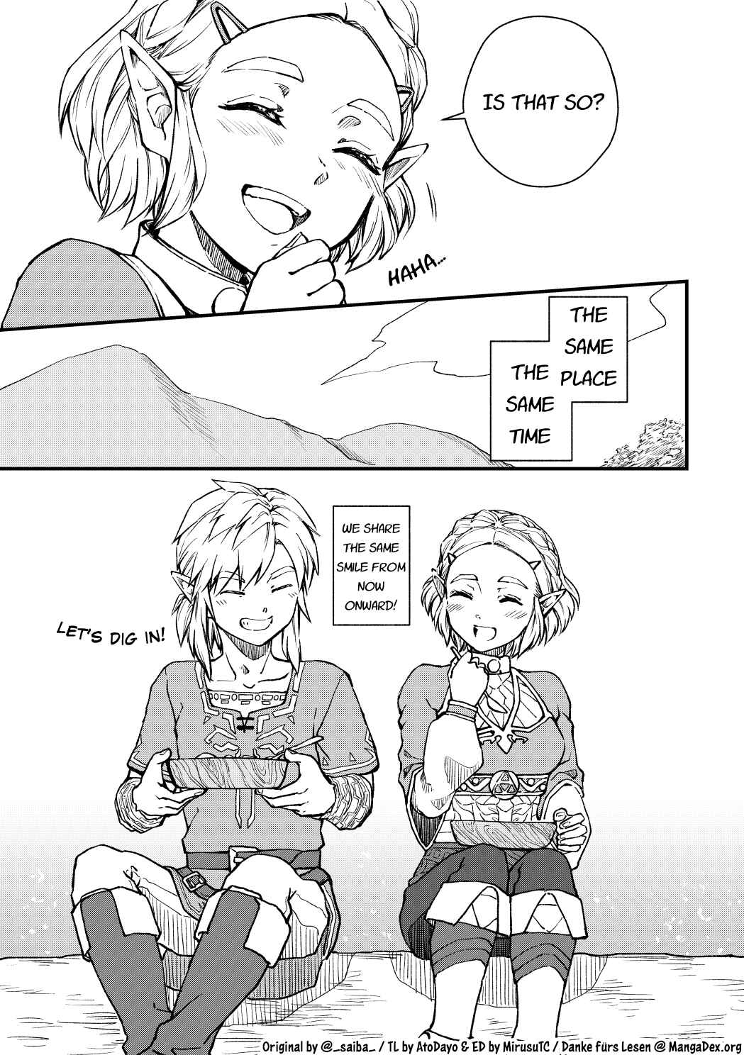 Page 8 Chapter Unknown_6d83 The Legend of Zelda Breath of the Wild - At the same time, with the same face