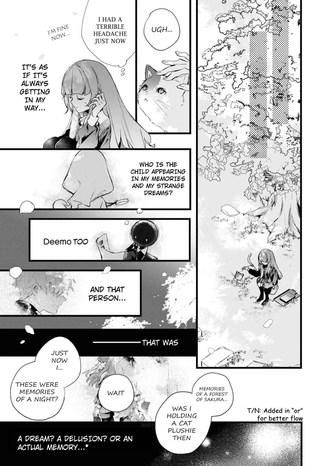 Page 11 Chapter 3.2 Deemo -Sakura Note-