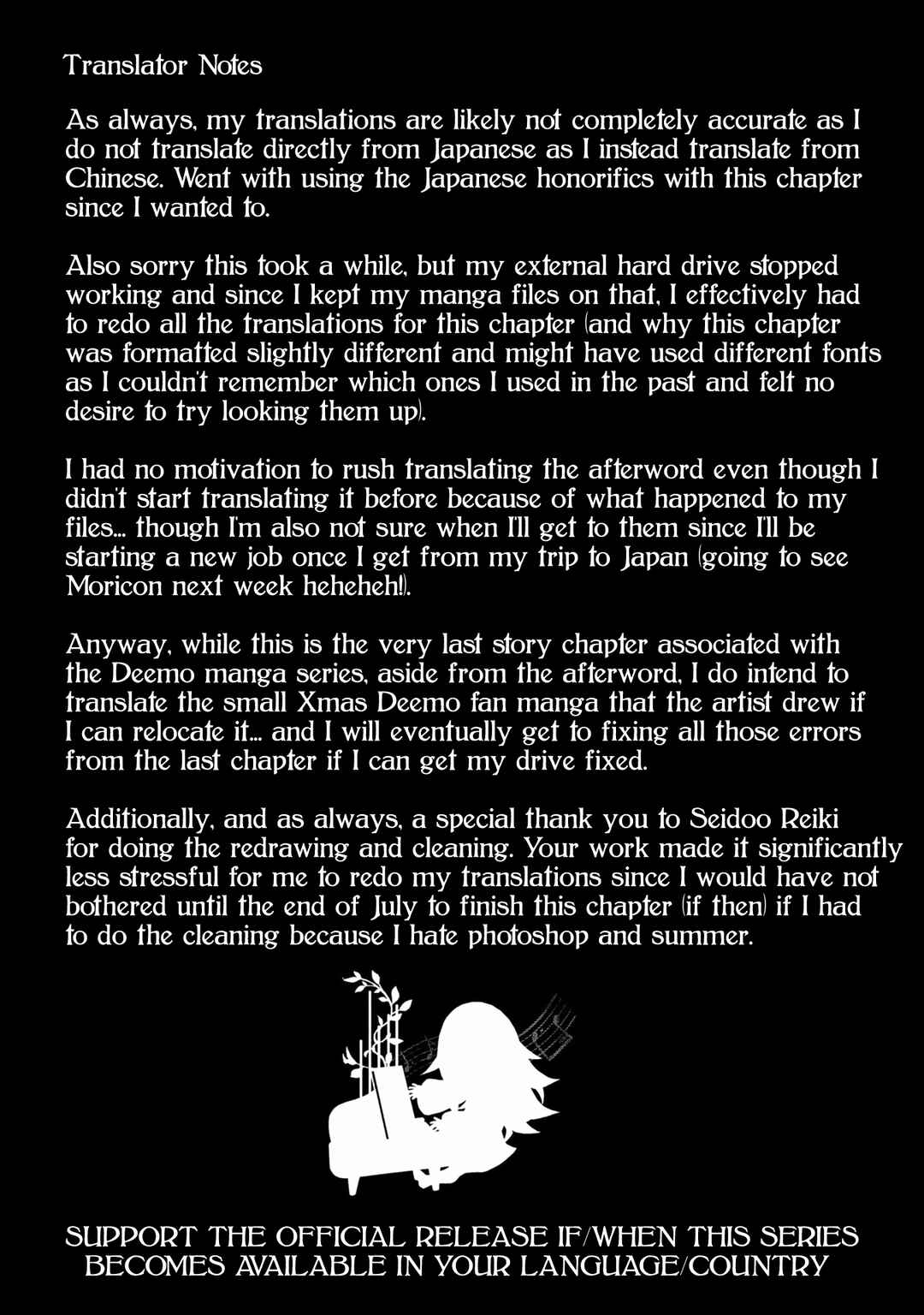 Page 10 Chapter 4.4 Deemo -Sakura Note-