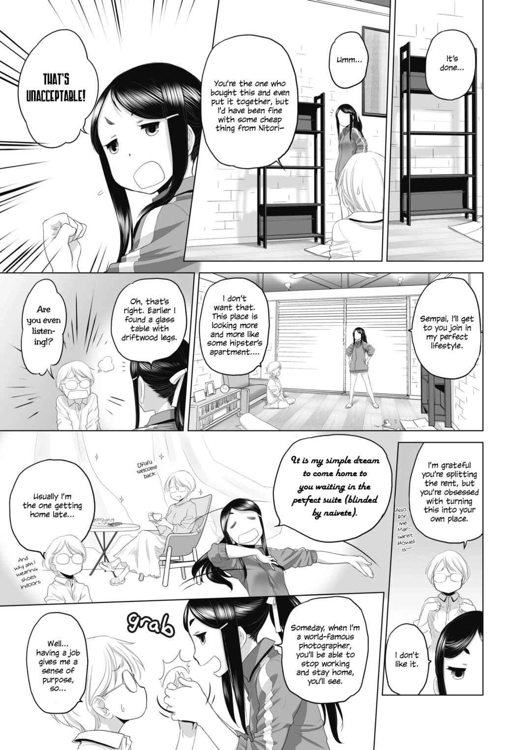 Page 3 Chapter 1 Tae-chan to Jimiko-san