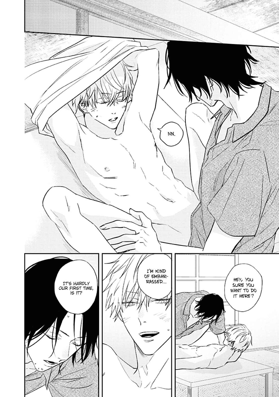 Page 16 Chapter 3 Kamitsuite, Jareatte
