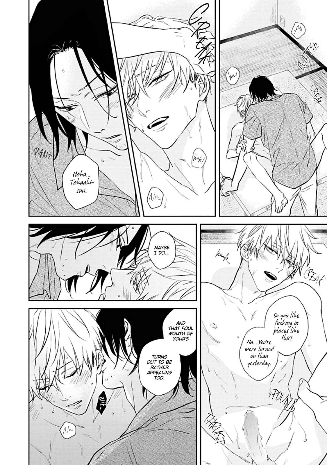 Page 18 Chapter 3 Kamitsuite, Jareatte