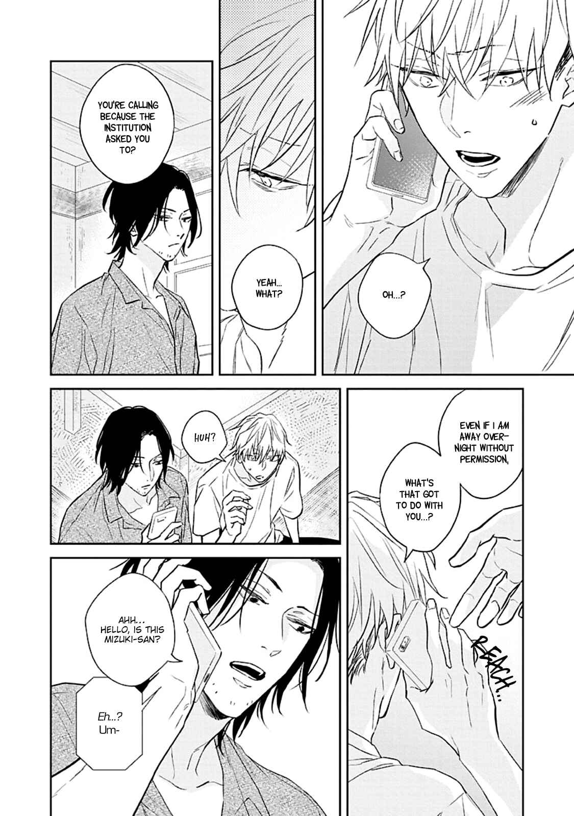 Page 22 Chapter 3 Kamitsuite, Jareatte