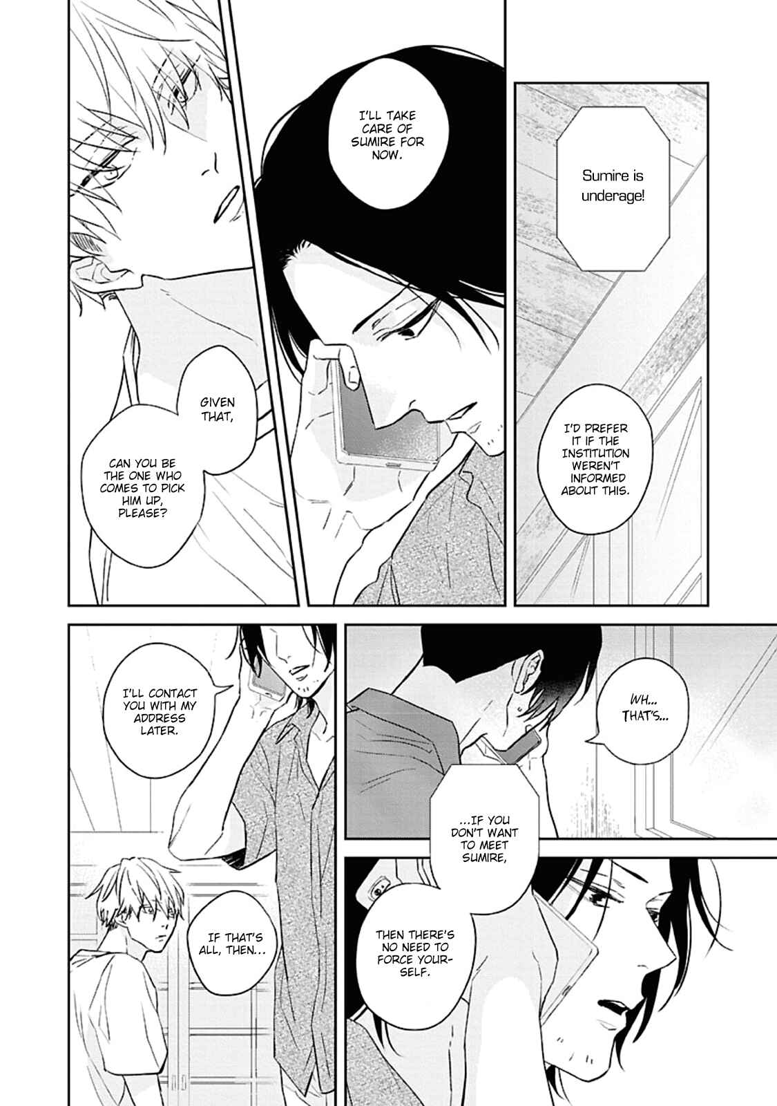 Page 24 Chapter 3 Kamitsuite, Jareatte