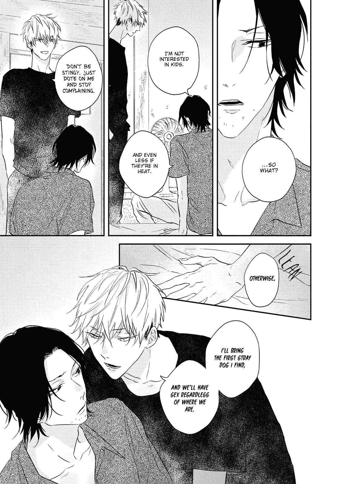 Page 15 Chapter 2 Kamitsuite, Jareatte