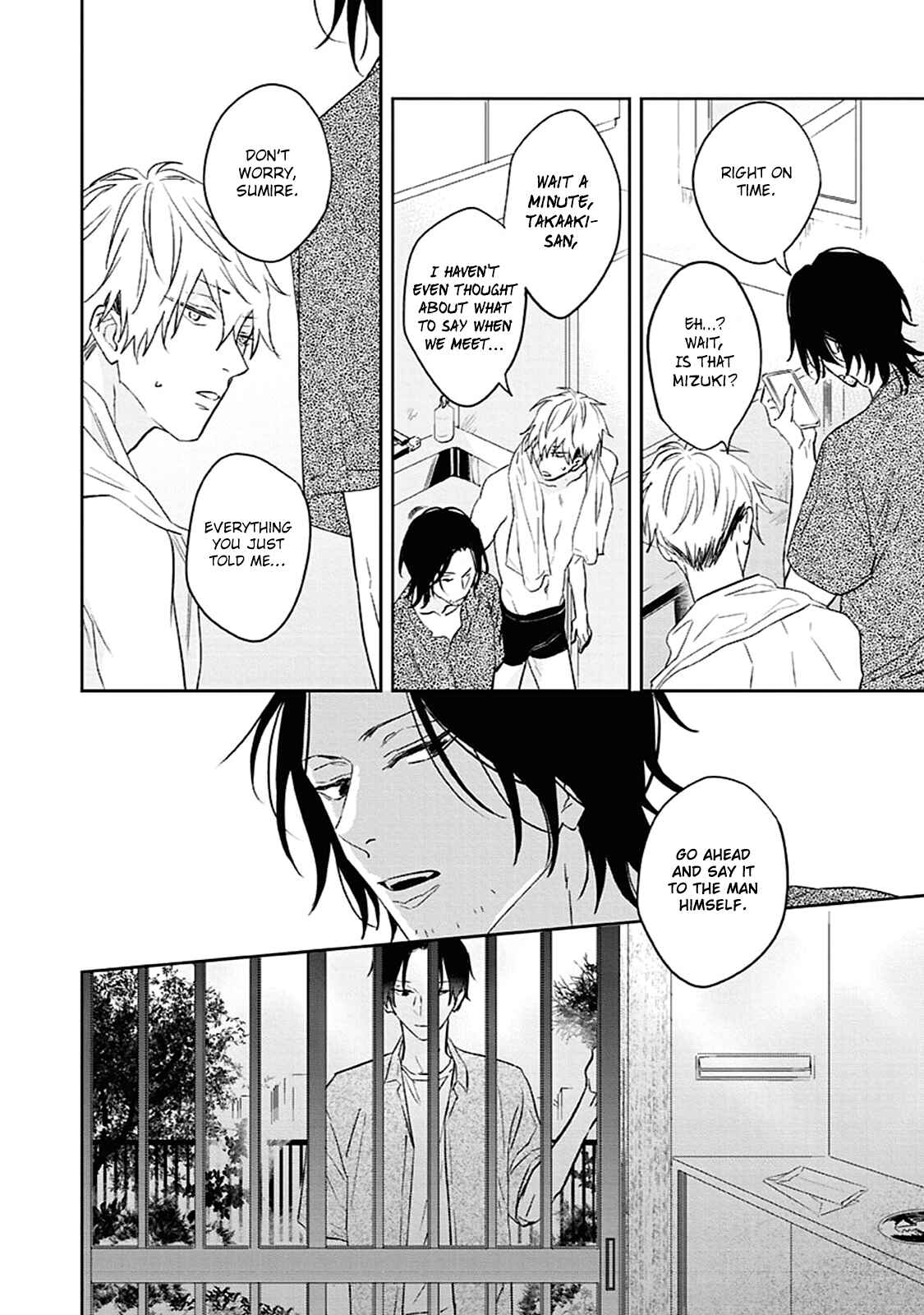 Page 12 Chapter 5 Kamitsuite, Jareatte