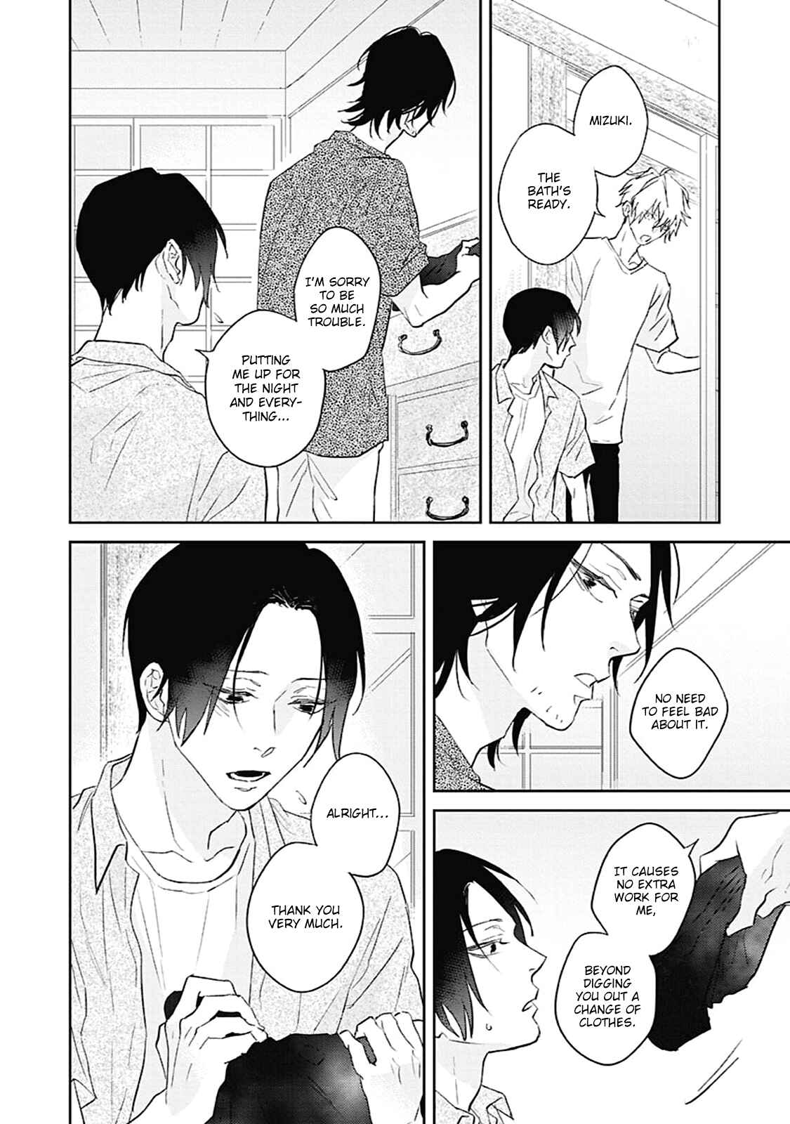 Page 24 Chapter 5 Kamitsuite, Jareatte