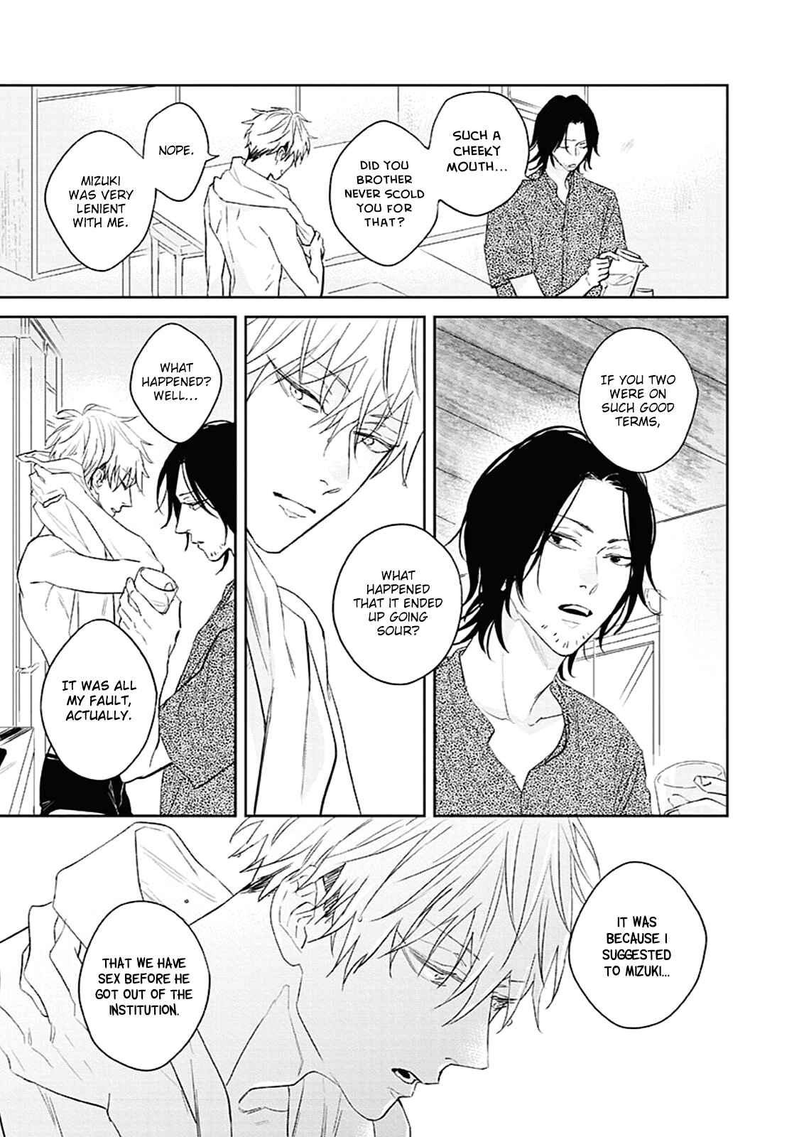 Page 9 Chapter 5 Kamitsuite, Jareatte