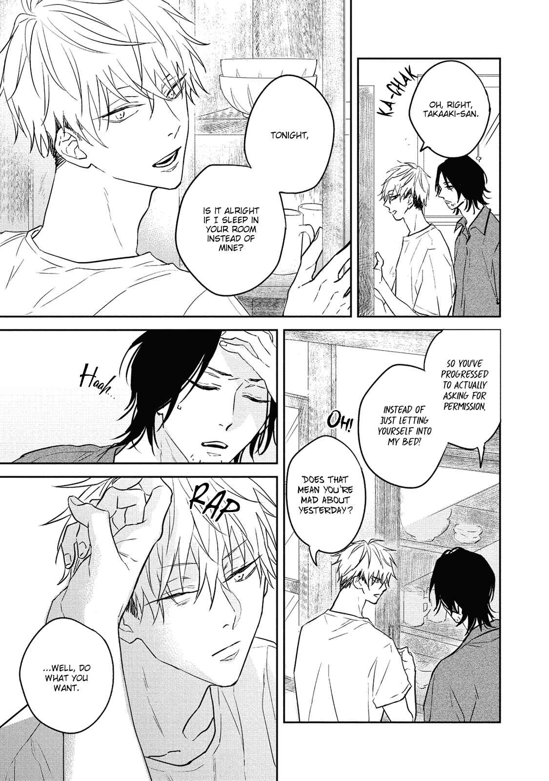 Page 21 Chapter 4 Kamitsuite, Jareatte
