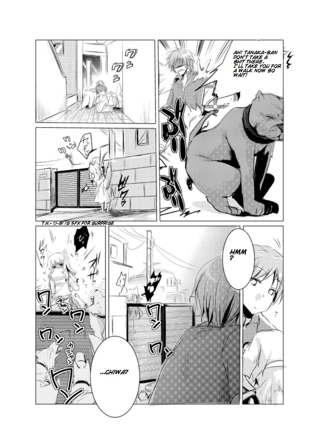 Page 3 Chapter 2 Nanka Kanojo ni Inumimi to Shippo Ga Haetan Daga Ore wa Dousurebaii?