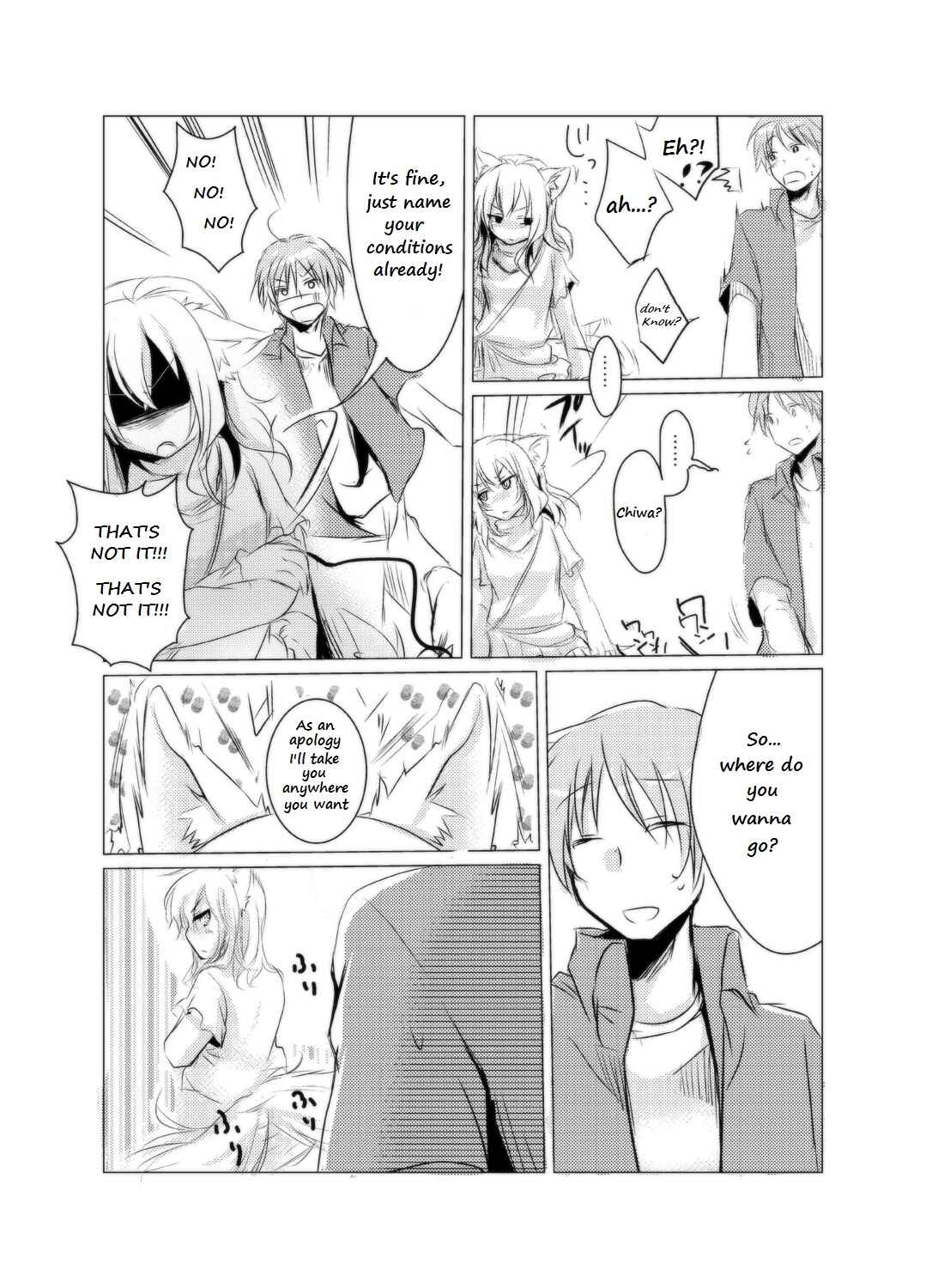 Page 7 Chapter 2 Nanka Kanojo ni Inumimi to Shippo Ga Haetan Daga Ore wa Dousurebaii?