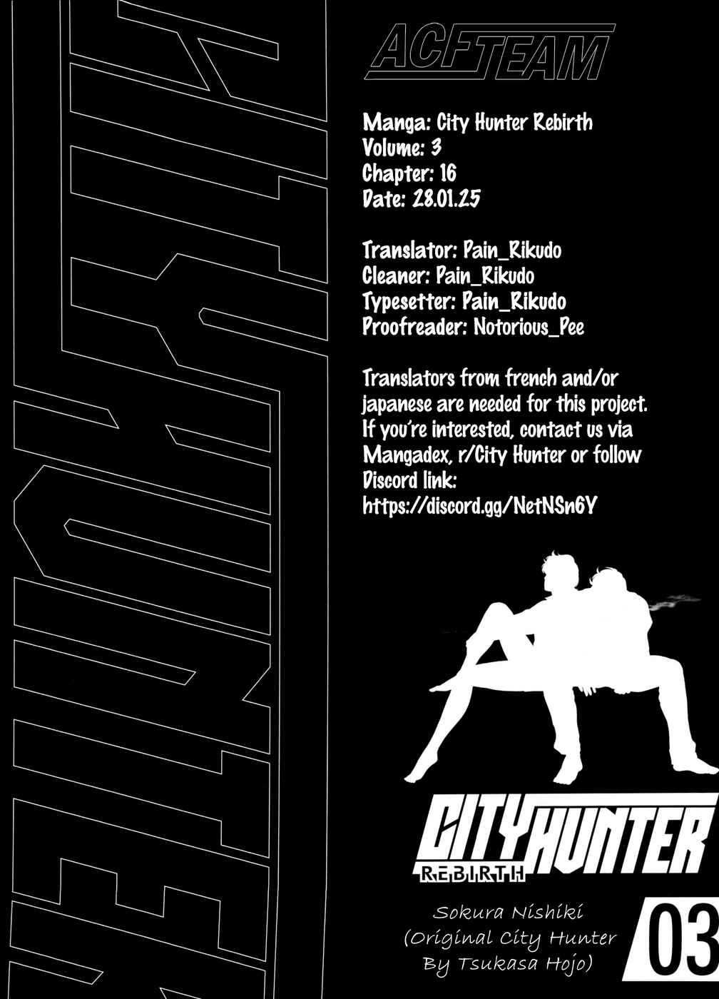 Page 32 Chapter 16 City Hunter - Rebirth