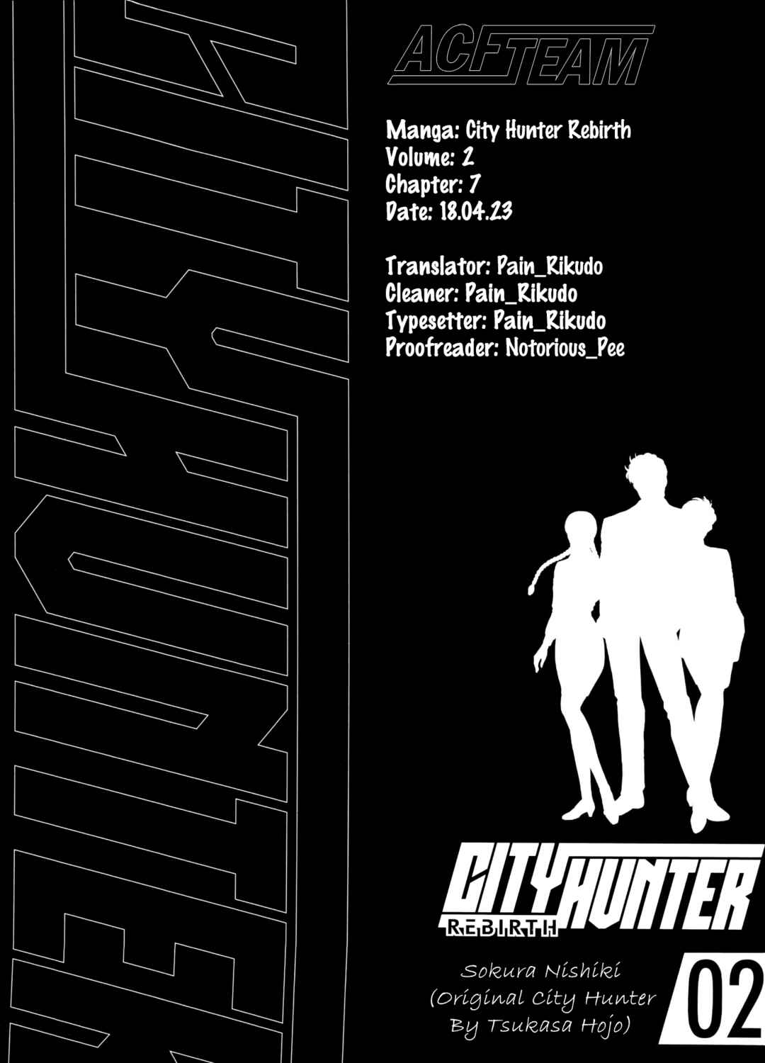 Page 37 Chapter 7 City Hunter - Rebirth