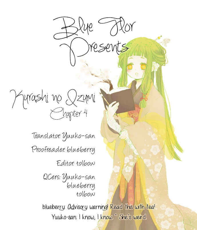Page 1 Chapter 4 Kurashi no Izumi
