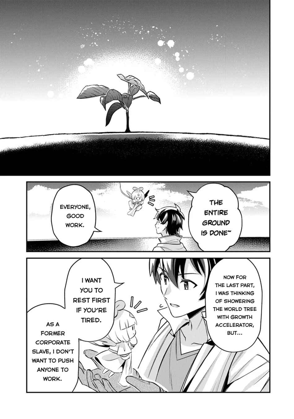 Page 32 Chapter 12 Tensei Shachiku no Cheat Saien ~Bannou Skill to Benri na Tsukaima Yousei wo Kushishitetara, Kidzukeba Tairiku Ichi no Seisan Kyoten ga Dekiteita~