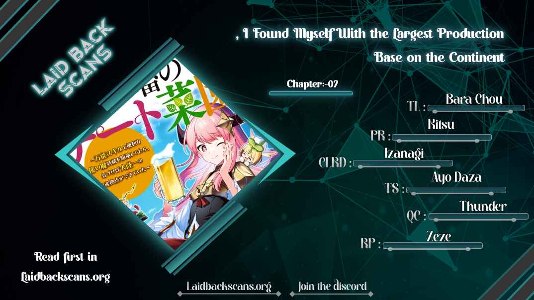 Page 1 Chapter 7 Tensei Shachiku no Cheat Saien ~Bannou Skill to Benri na Tsukaima Yousei wo Kushishitetara, Kidzukeba Tairiku Ichi no Seisan Kyoten ga Dekiteita~