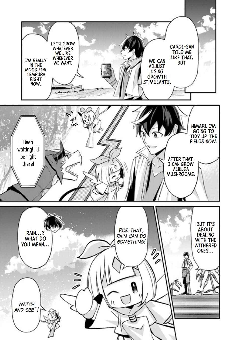 Page 14 Chapter 5 Tensei Shachiku no Cheat Saien ~Bannou Skill to Benri na Tsukaima Yousei wo Kushishitetara, Kidzukeba Tairiku Ichi no Seisan Kyoten ga Dekiteita~