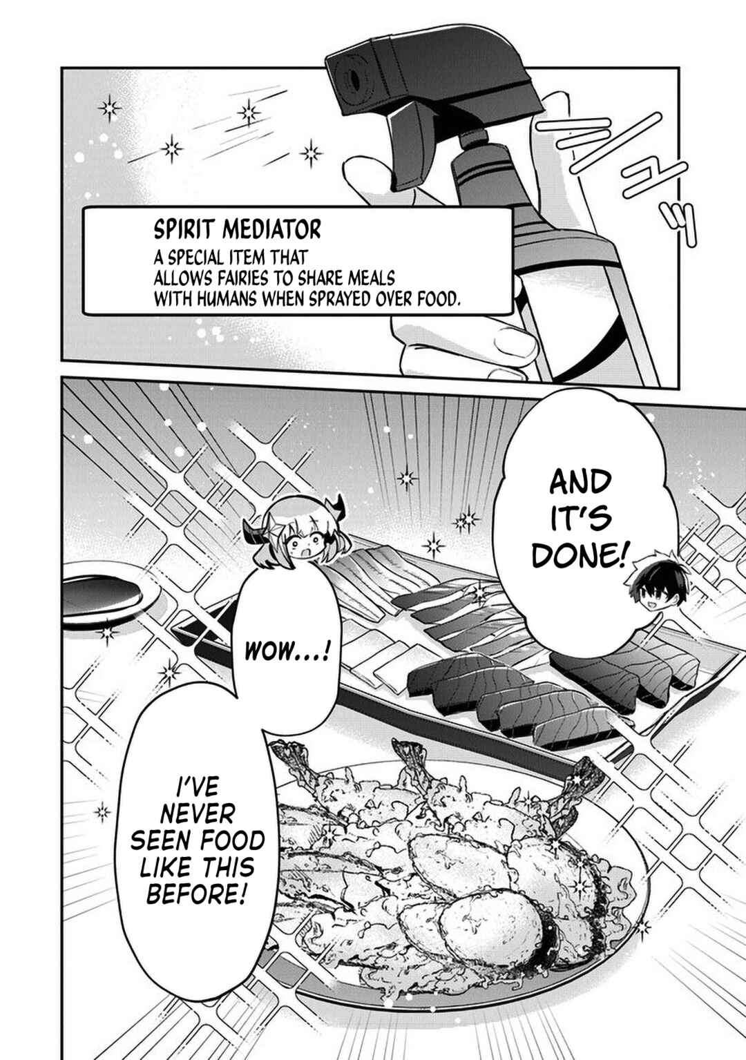 Page 14 Chapter 8 Tensei Shachiku no Cheat Saien ~Bannou Skill to Benri na Tsukaima Yousei wo Kushishitetara, Kidzukeba Tairiku Ichi no Seisan Kyoten ga Dekiteita~