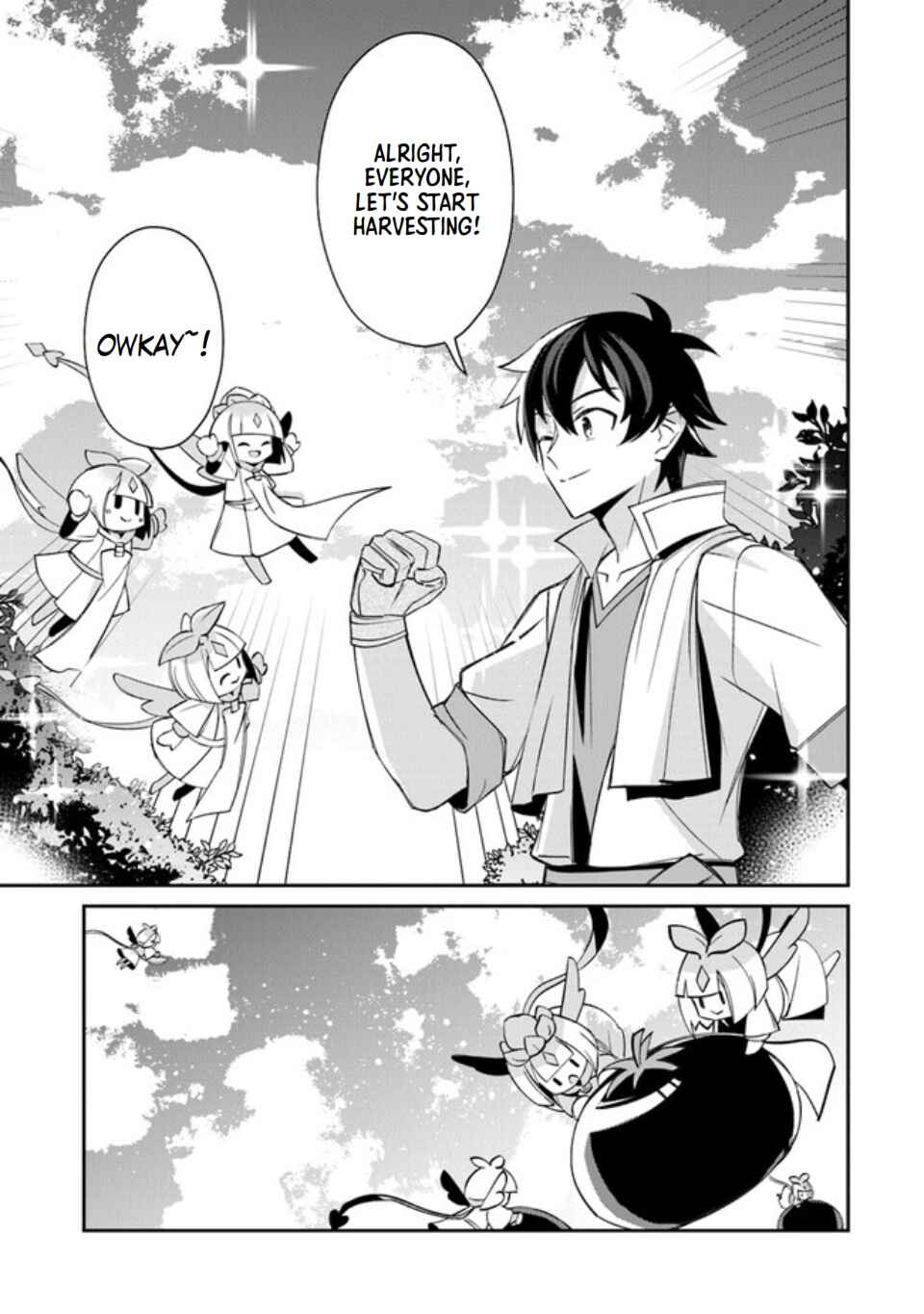 Page 28 Chapter 4 Tensei Shachiku no Cheat Saien ~Bannou Skill to Benri na Tsukaima Yousei wo Kushishitetara, Kidzukeba Tairiku Ichi no Seisan Kyoten ga Dekiteita~