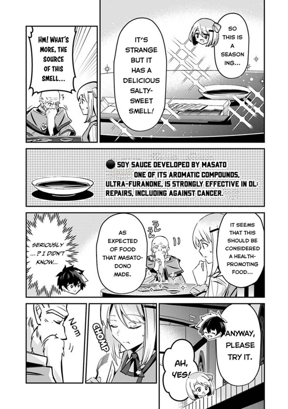 Page 12 Chapter 9 Tensei Shachiku no Cheat Saien ~Bannou Skill to Benri na Tsukaima Yousei wo Kushishitetara, Kidzukeba Tairiku Ichi no Seisan Kyoten ga Dekiteita~