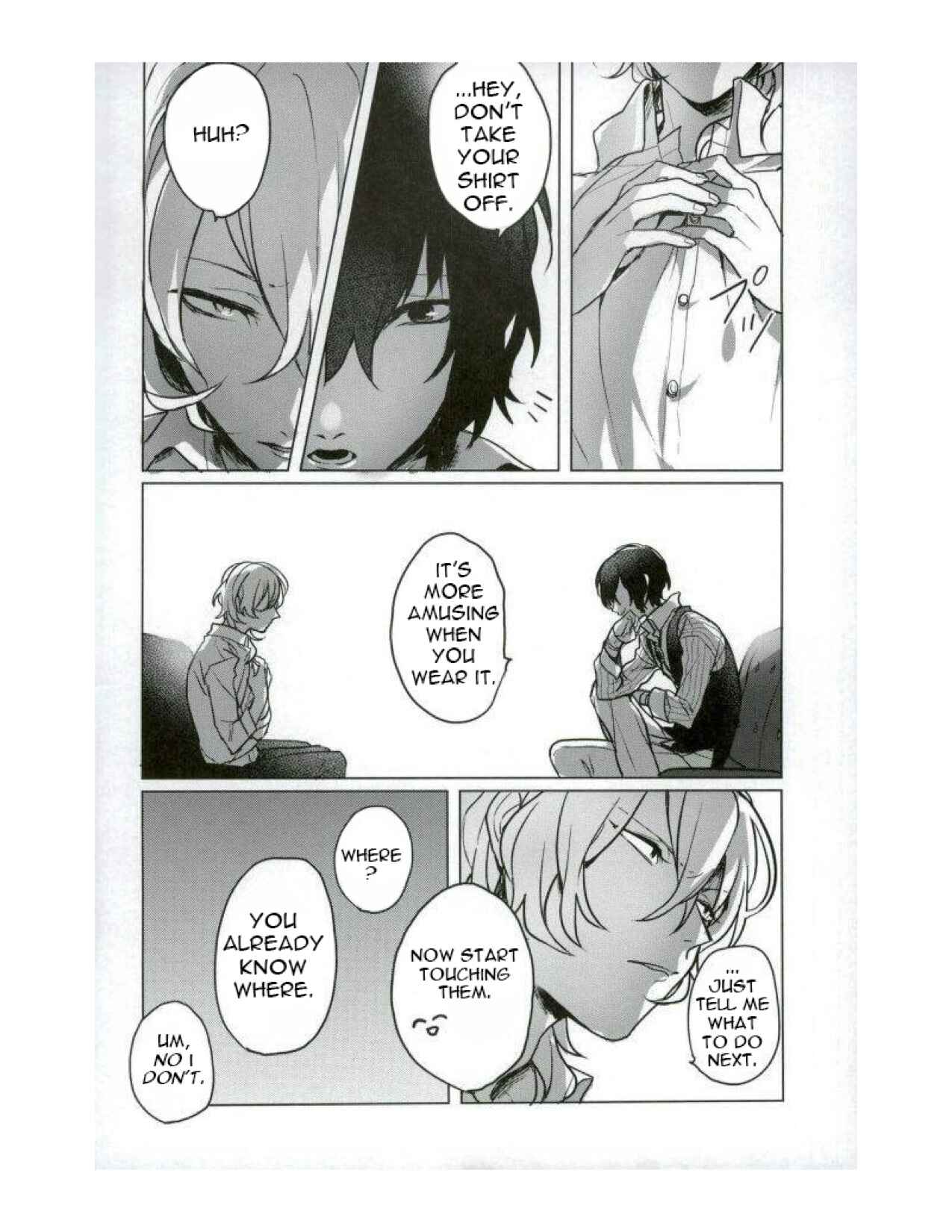 Page 3 Chapter Unknown_11b7 Bungou Stray Dogs - Hitorikiri no Mayonaka (Doujinshi)