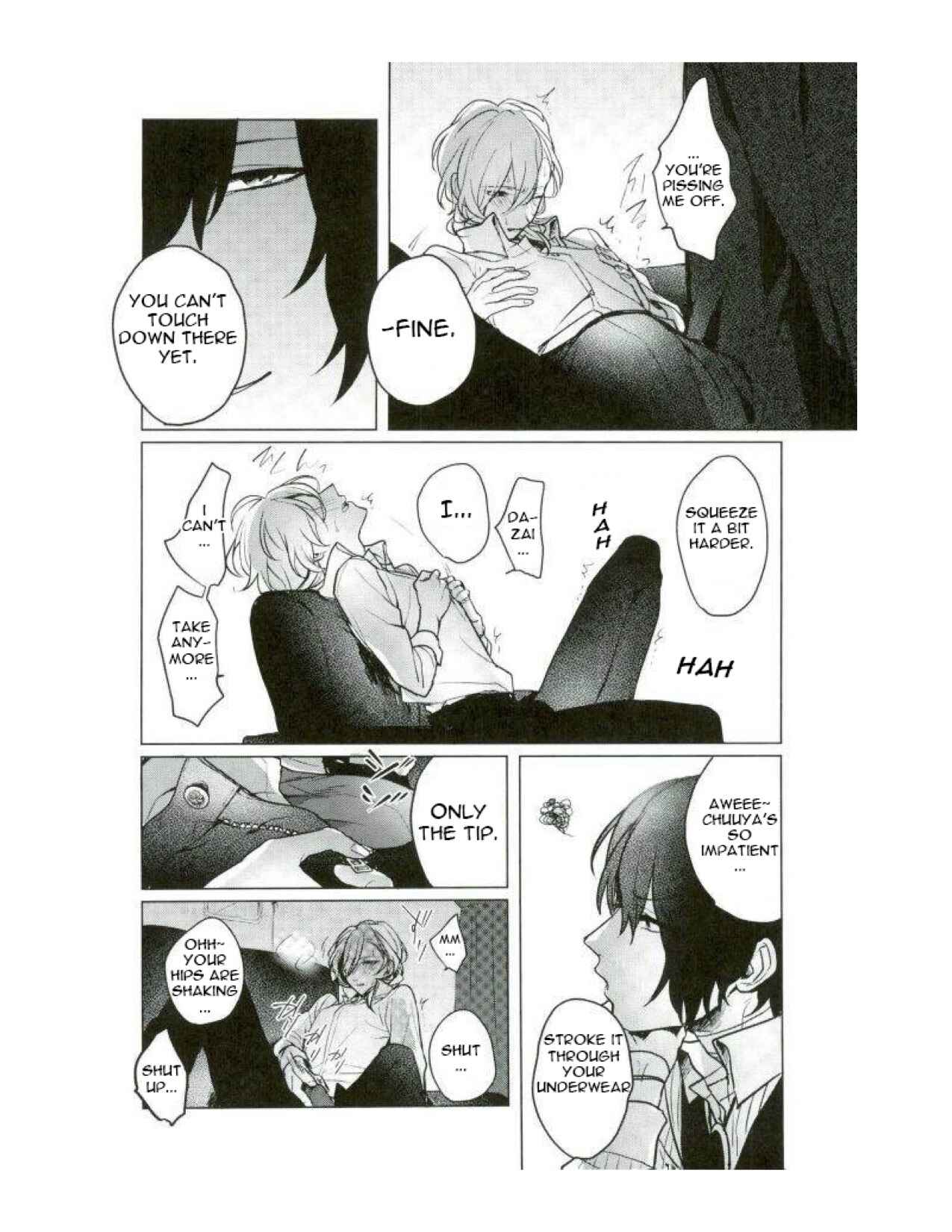 Page 5 Chapter Unknown_11b7 Bungou Stray Dogs - Hitorikiri no Mayonaka (Doujinshi)