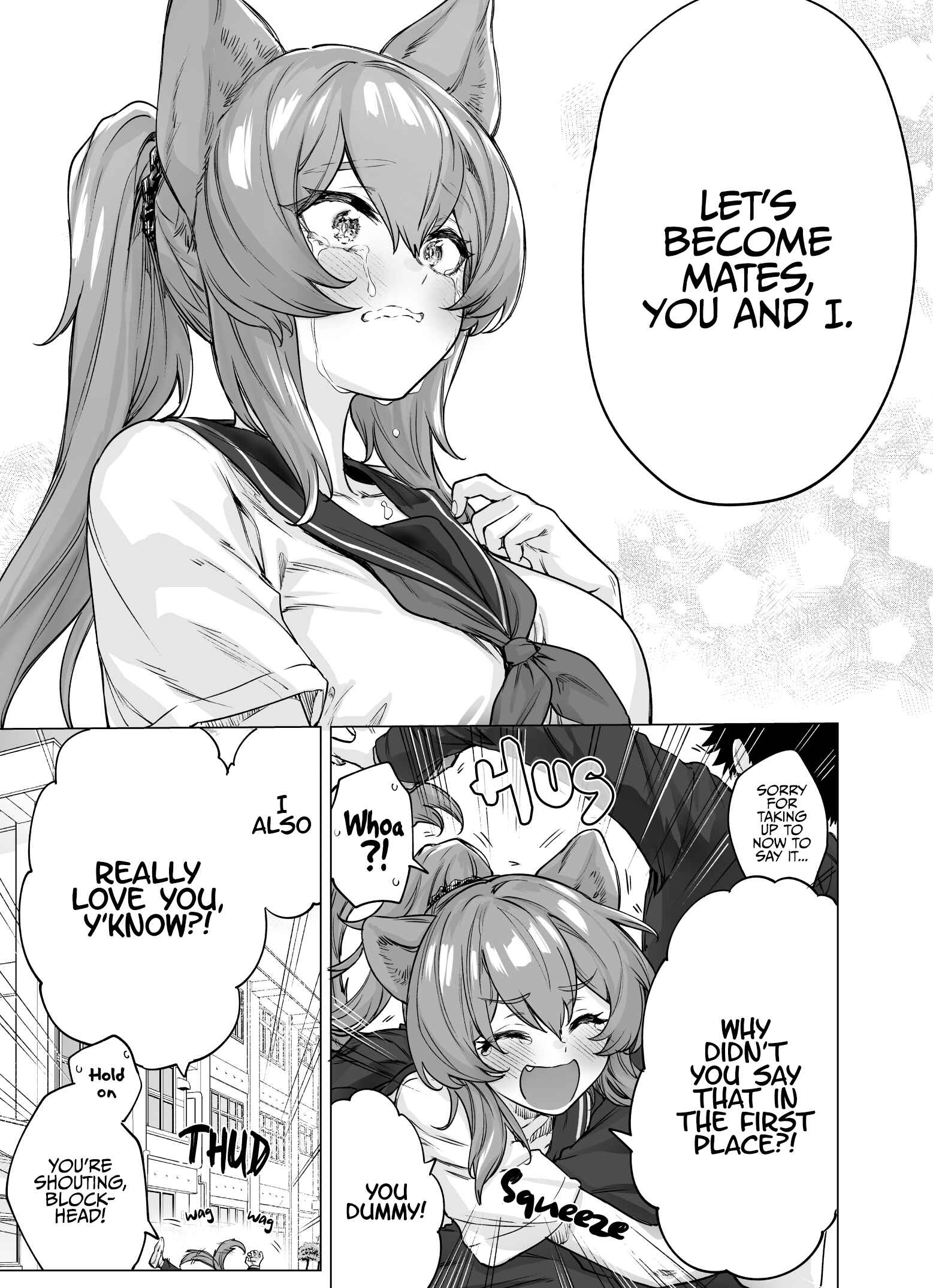 Page 4 Chapter 5 The Doggy Childhood Friend Constantly Trying to Make Me Her Mate