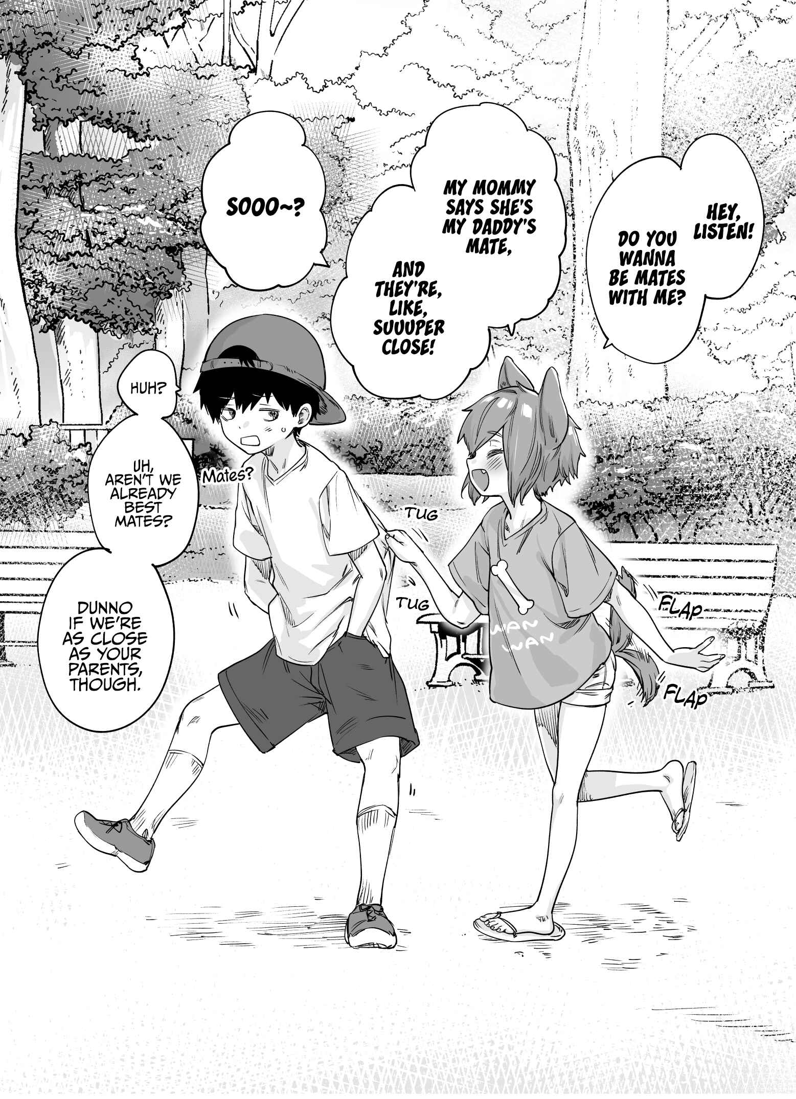 Page 1 Chapter 1 The Doggy Childhood Friend Constantly Trying to Make Me Her Mate