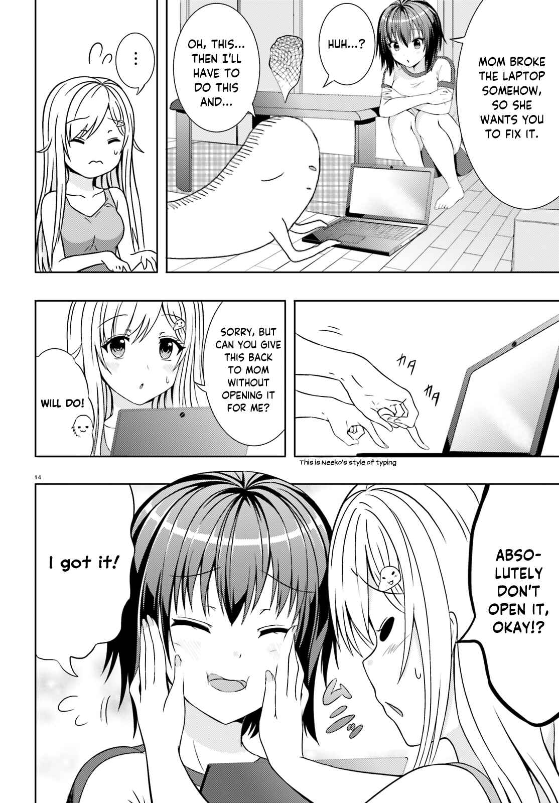 Page 14 Chapter 4 Neeko wa Tsurai yo